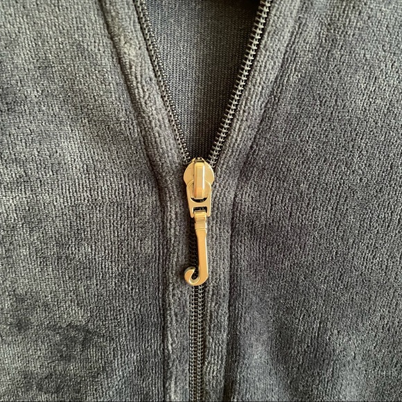 Juicy Couture Classic Velour Sweatshirt - Picture 2 of 9